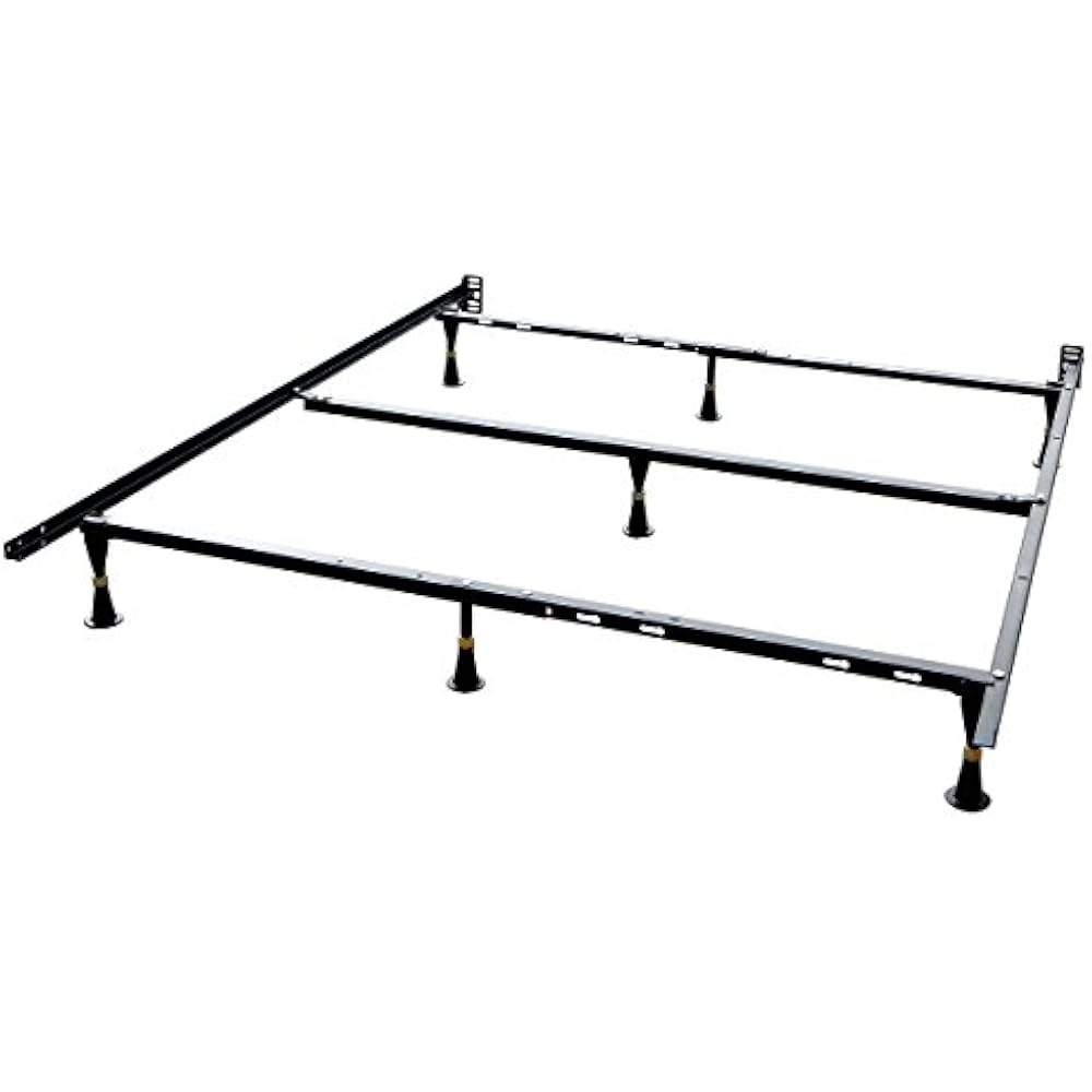 7Leg Adjustable Metal Bed Frame Support, Twin/Full/Queen, 7ft Kitchen