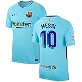 NIKE Men's Lionel Messi Barcelona 2017/18 Vapor Match Jersey(Slim-Fit) - Blue