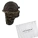 LETHMIK Winter Faux Fur Hunting Hat Unisex Trapper Russian Aviator Trooper Hat Cracking Brown Regular size 7 1/4 - 7 5/8 22 3/4 - 24 IN