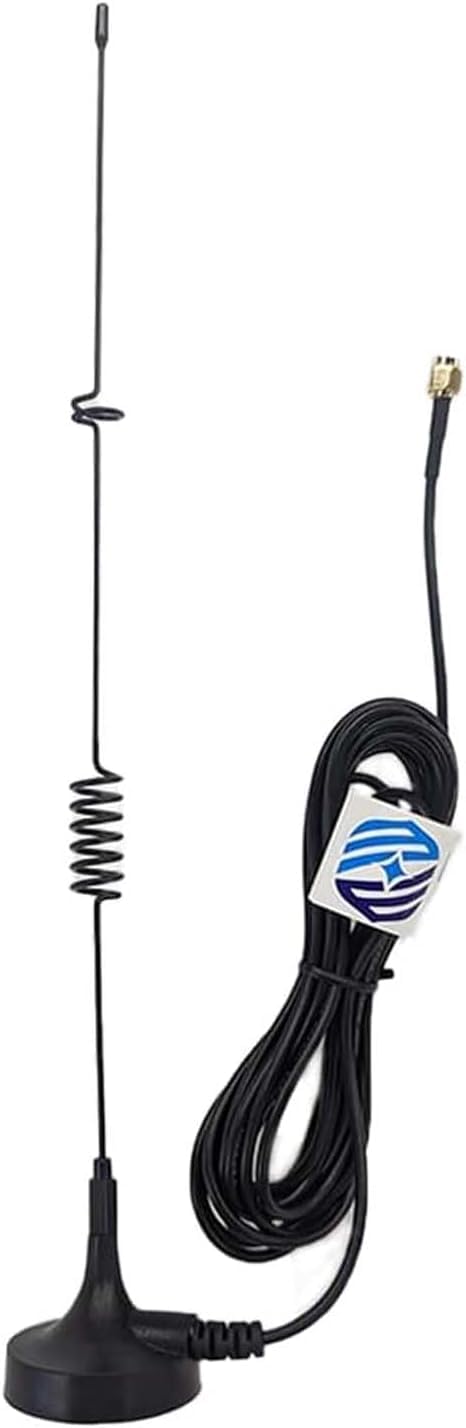 Maswell 4G LTE Antenna Indoor, Omnidirectional 824-960MHz, 1710-2170MHz, 5dBi, Magnet Mount SMA Aerial Compatible with 3G 4G Router Modem Gateway, Waterproof for IoT M2M