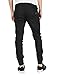 Italy Morn Men Chino Jogger Casual Pants Biker Jogging Twill Khakis Slim Black