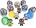 Tftp New 6 Marvel Avengers Plastic Surprise Eggs. Bouncy Ball Heads