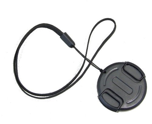Replacement Cap for Sony Alpha NEX-6 E 3.5-5.6 PZ 16-50mm OSS Camera Lens Cap Center Pinch with String Holder Keeper Strap