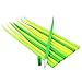Yansanido Fluent Writting Pen, 12 Pcs 0.38 mm Black Ink Grass Shape Rolling Ball Cute Gel Ink Pen for Student and School Office Supplies (Grass)