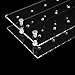 meizhouer 21 Hole Acrylic Cake Pop Clear Stand Decoration Lollipop Decorating Display Transparent Plastic Board Holder Base Shelf