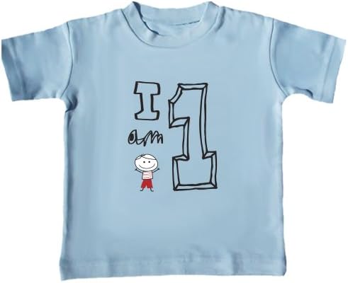 Birthday Boy - I Am 1 for the Big Boy (Size 12-18 Months)