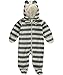 Carter's Baby Boys' Striped Fleece Pram (Baby) - Gray - 9 Months