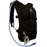 NORTHERN BROTHERS Hydration Backpack Tactical Rucksack Run-Pack with 3 Liter/100 oz Reservoirs Water Bladder Bag for Hiking, Running, Camping, Climbing, Cycling, Walking, Hunting