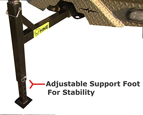 HME Products Truck Hitch Game Hoist - Complete Kit (Includes Winch/Gambrel) Black, 400 - Image 2
