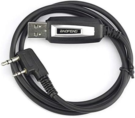 Florenceenid Programming Cable USB Cable Kit for Baofeng GT-3 GT-3TP UV-5R UV-5RTP GT-5