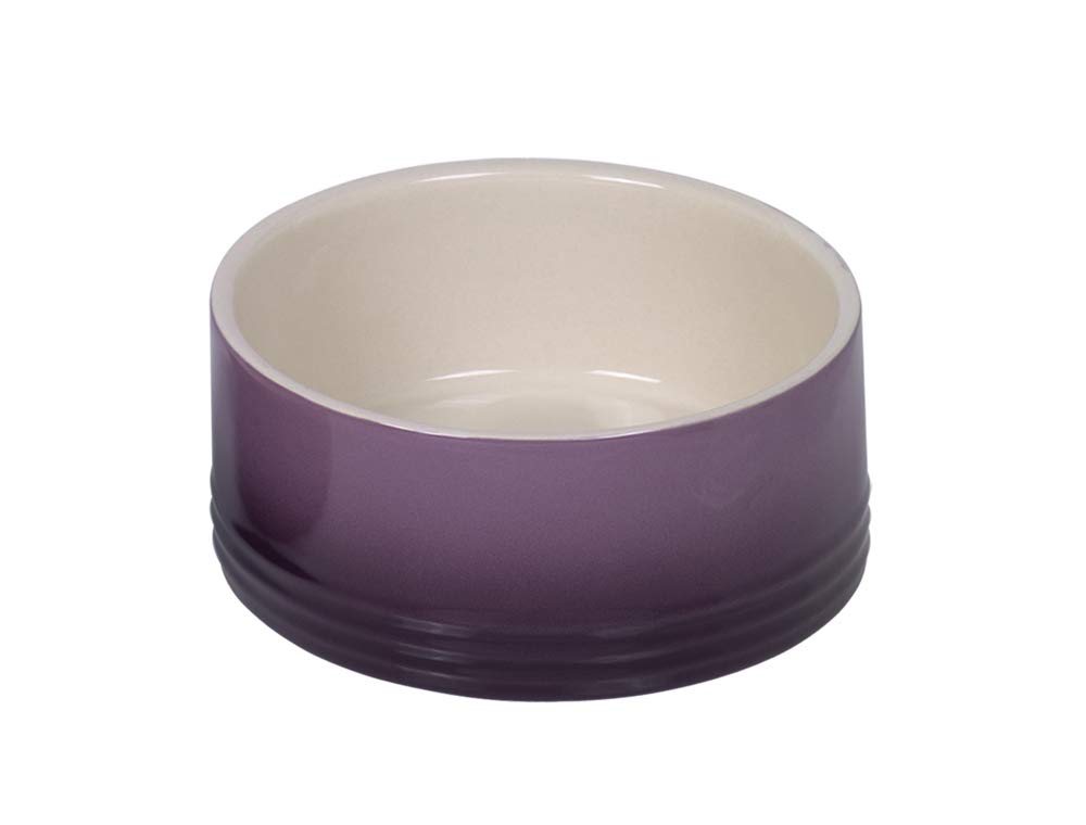 Nobby Ceramic Bowl Gradient Purple Diameter 15 x 6 cm 0.55 L Pack of 1