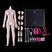 Flameer 1:6th Super-Flexible Female Stainless Steel Body with Hands Feet for Phicen Figure Doll Toy New Wheat Skin