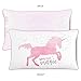 Magical Unicorn Kids Pillow with Reversible Iridescent & Silver Color-Changing Mermaid Sequins