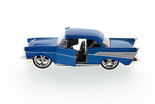 image for 1957 Chevrolet Bel Air, Blue - Jada Toys 96921 - 1/32 scale Diecast Mo