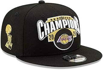 Amazon Com Los Angeles Lakers 2020 Nba Finals Champions Locker Room 9fifty Snapback Adjustable Hat Black Clothing