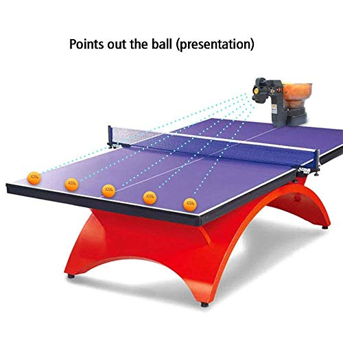 ONEPACK Table Tennis Robots 36 Different Spin Balls Ping Pong Robot Automatic Ball Machine for Training (HP-07-black) - Thumbnail 3