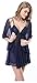 Fedo Design Women's Sexy Lingerie Hot Fashion Three sets Of Sexy Nightgown, Medium, Blue