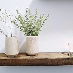 Tiyard 48pcs Eucalyptus Stems Artificial Eucalyptus