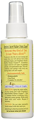 GRANDMA'S Secret 4-Fluid Ounces, Rubber Stamp Cleaner