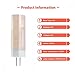 LAKES flame bulb G4 base 1700K True Fire Color led bulb Decorative Lamp for Christmas Halloween Festival Party Pack of 2