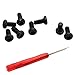 Poyatu Studio Headphones Replacement Headband Screws + Screwdriver Tool Kit Repair Parts for Beats Studio 1.0 Studio 2.0 and Studio 2.0 Wireless Headphones Headband primary
