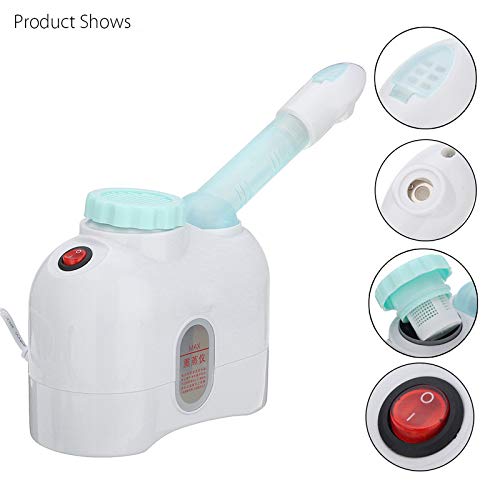 LUCKYFINE Ozone Facial Steamer Face Sauna Mist Sprayer Beauty Salon Skin Care Instrument