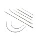 Anddas 7Pcs Upholstery Carpet Leather Canvas Repair Curved Hand Sewing Needles ##bellebeststore