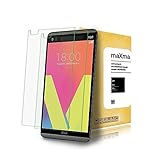 2 Pack- LG V20 Screen Protector, maXma [Tempered Glass] [Anti-Scratch] [Bubble Free] Extreme Hardness with Lifetime Replacement Warranty for LG V20 (2016)