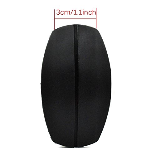 Lady Up 6 Pieces Soft Silicone Bra Strap Cushions Holder Non-Slip Shoulder Protecting Pads Ease Shoulder Discomfort (2black+2nude+2white)