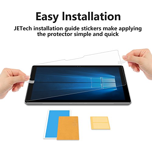 JETech Surface Pro 4 Screen Protector Tempered Glass Film for Microsoft Surface Pro 4 and Surface Pro 2017