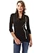 PattyBourik Women's High-low Hem Pullover Blouse