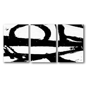 3 Panel Canvas Wall Art Abstract Color Pictures Home Wall Decorations for Bedroom Living Room Paintings Canvas Prints Framed - 16"x24" x 3 Panels