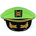 Tigerdoe Yacht Hats - 3 Pack - Neon Captain Hat - Boaters Hats - Costume Novelty Hats