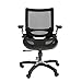 Poly and Bark Karlen Office Chair in Mesh, Black