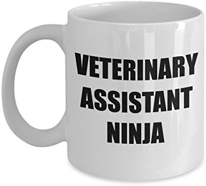 Veterinary Assistant Mug - Funny Veterinarian Assistant Ninja Coffee Mug