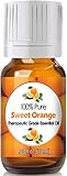 Sweet Orange Essential Oil for Diffuser & Reed Diffusers (100% Pure Essential Oil) 10ml
