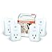 SYLVANIA Smart ZigBee Smart Plug, Works with SmartThings, Wink, and Amazon Echo Plus, Hub Needed for Alexa / Google Assistant - 4 Pack (75591)