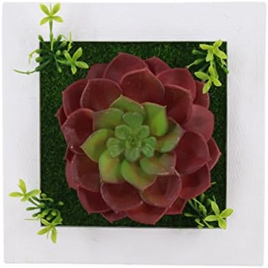 PLANTTION Creative 3D Artificial Plants Home Wall Sticker Decorations Resin Flower Living Room Store Ornament Accessories 20A