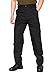 TACVASEN Mens Casual Military Army Style Cargo Camo Combat Work Pants Trousers S Black