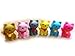 Iwako Erasers Maneki Neko - Lucky Cats (Special Color), 6 Pack