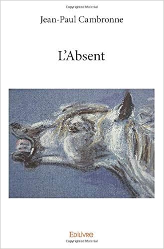 Labsent French Edition Jean Paul Cambronne - 