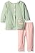 Rene Rofe Baby Baby Girls' Deer 2 Piece Cardigan Set with Legging