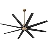 Fleet - 72 Inch Ceiling Fan-Aged Brass Finish