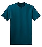 TL Mens Solid Slim Fit 100% Cotton Crew Neck Short Sleeve Basic T Shirts