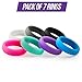 Silicone Wedding Rings For Women - 7 Pack