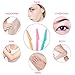 Yzooiyl 24Pcs Eyebrow Facial Hair Razors Precision Trimmer Safety Shaper Shaver Multipurpose for Women and Men with Precision Cover