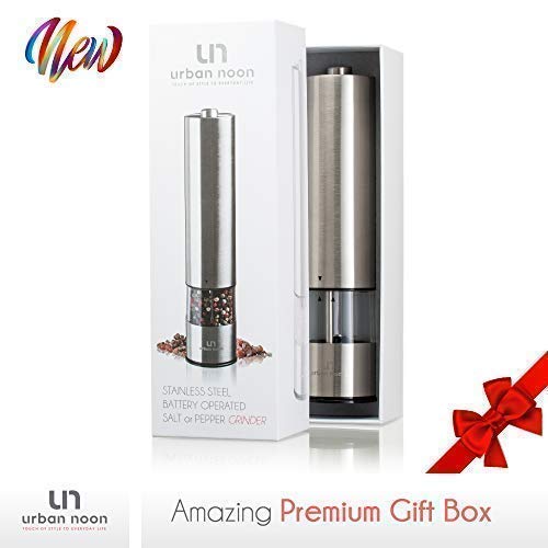 1 Electric+Pepper+Grinder+Salt+Adjustable