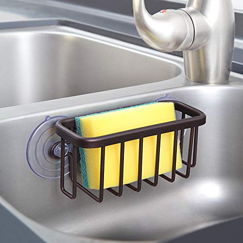SunnyPoint NeverRust Kitchen Sink Suction Holder for Sponges, Scrubbers