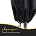 Homitt Patio Umbrella Cover, Cantilever Outdoor Umbrellas Cover, for 7ft to 11ft Offset Market Durable Umbrella Cover, Parasol Waterproof Umbrellas Cover with Zipper,(Black)