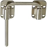 National Hardware N238-998 V800 Sliding Door Latch in Nickel